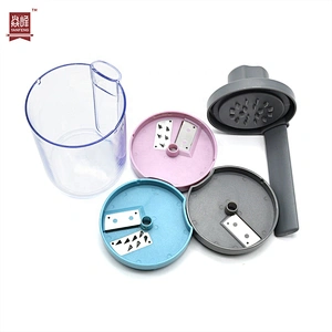 Smart Kitchen Gadgets Vegetable Cutter Spiralizer 3 in 1 Vegetable Screw Peeler Cutter with Container