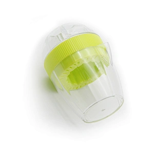 2021Hot selling acrylic commercial hand lemon juicer squeezer manual fruit orange plastic lemon lime squeezer