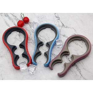 YF Stocked Fast Dispatch Multi-functional 3 IN 1 Can Opener with Comfortable Grip Available in 3 Colors Manual Jar Opener