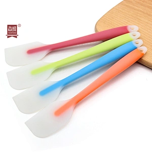 new design kitchen baking tool food grade silicone shovel multiple colored silicone spatula