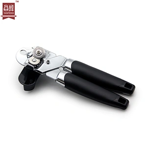 Wholesale price kitchen tools stainless steel can opener comfortable to grip manual can opener