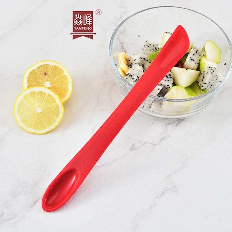 Silicone Spatula Baking Scraper for Cake Decorating Baking tool high temperature resistance two-sided Chef Fruit Spatula