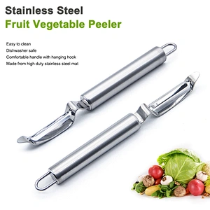 YF Portable stainless steel fruit vegetable peeler multi function manual carrot potato vegetable peeler