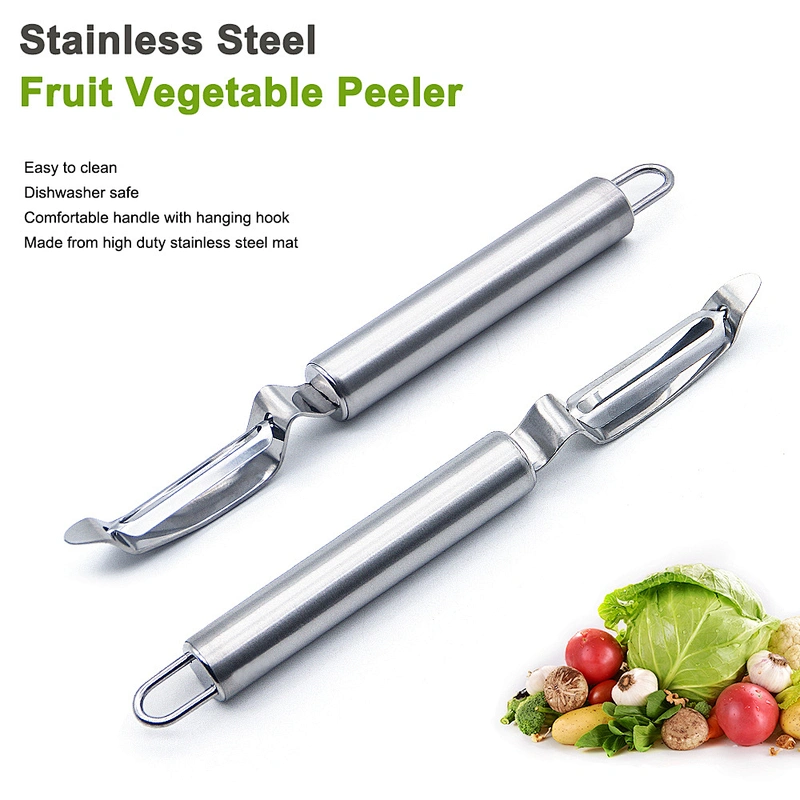 YF Portable stainless steel fruit vegetable peeler multi function manual carrot potato vegetable peeler