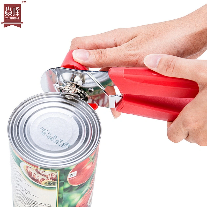 High Quality Multifunction Manual Can Opener Comfortable Grips Stainless Steel Food Opener