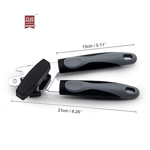 New Arrival Safety Can Opener with High Quality Stainless Steel Can Opener
