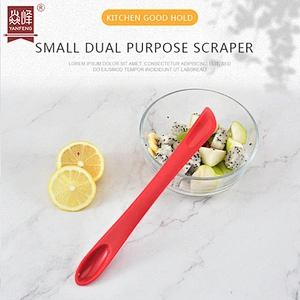 Silicone Spatula Baking Scraper for Cake Decorating Baking tool high temperature resistance two-sided Chef Fruit Spatula