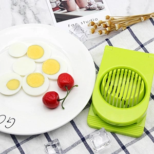 Amazon professional food grade plastic cutter stainless steel 3 in 1 egg slicer