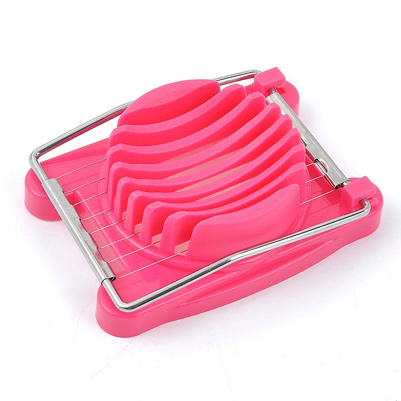 Professional Household Egg Tool Cutter Manual Stainless Steel Egg Slicer