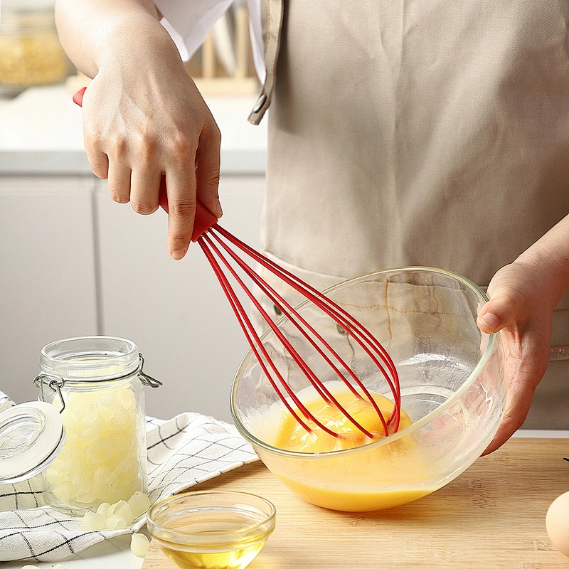 13pcs Silicone Cooking Utensil Set Kitchen Wooden Handle Spatula Soup Spoon Brush Ladle Pasta Colander Non-stick Cookware Set