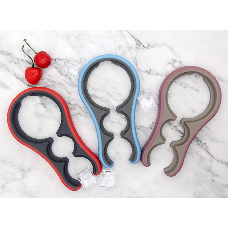 YF Stocked Fast Dispatch Multi-functional 3 IN 1 Can Opener with Comfortable Grip Available in 3 Colors Manual Jar Opener