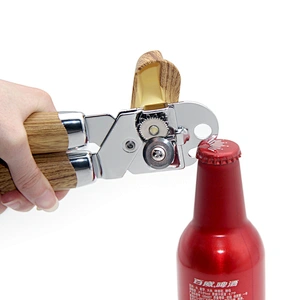 Wholesale portable stainless steel can opener kitchen safety manual can opener