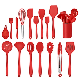Kitchen Cooking Utensils accesorios de cocina Silicone Spatula silicone kitchen utensil set Cookware kitchen utensils set