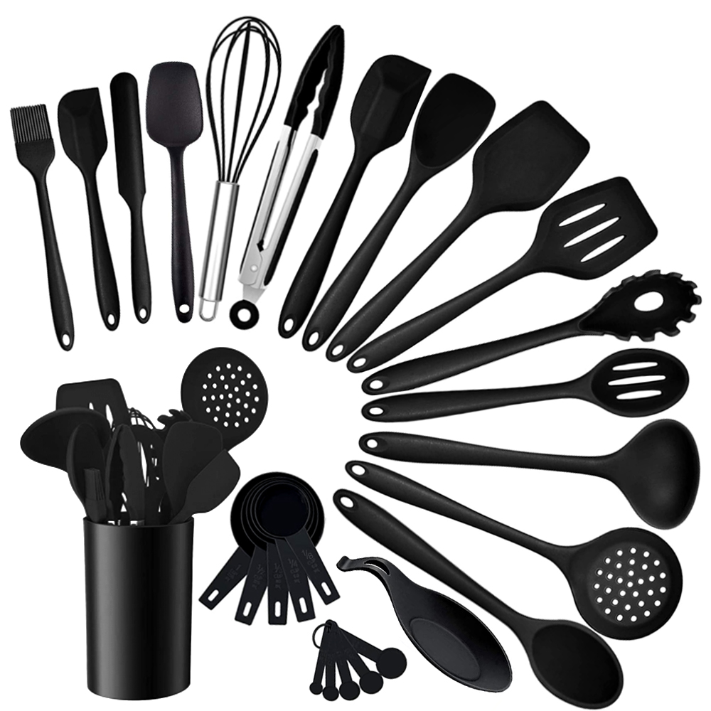 Kitchen Cooking Utensils accesorios de cocina Silicone Spatula silicone kitchen utensil set Cookware kitchen utensils set