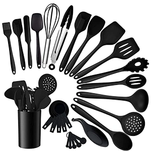 Kitchen Cooking Utensils accesorios de cocina Silicone Spatula silicone kitchen utensil set Cookware kitchen utensils set