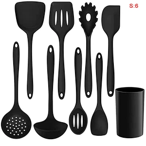 Kitchen Cooking Utensils accesorios de cocina Silicone Spatula silicone kitchen utensil set Cookware kitchen utensils set