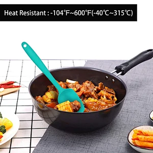 5 pcs Food Grade Silicone kitchen spatula for Baking silicone kitchen accessories Heat Resistant silicone spatula set