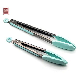 Premium Kitchenware Baking Tool Silicone Tongs for BBQ