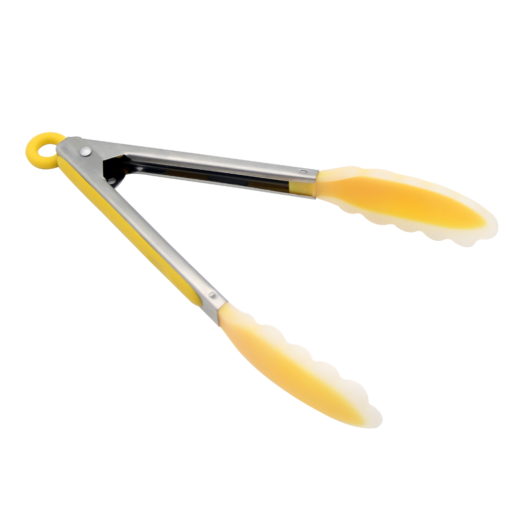 Wholesales Factory BBQ Food Grade Silicone Food Tong