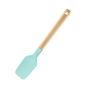 Amazon Hot Selling Kitchen Baking Tools Mixing Shovel Nonstick Heat Resistant Silicone Cooking Spoon Spatula Spoon