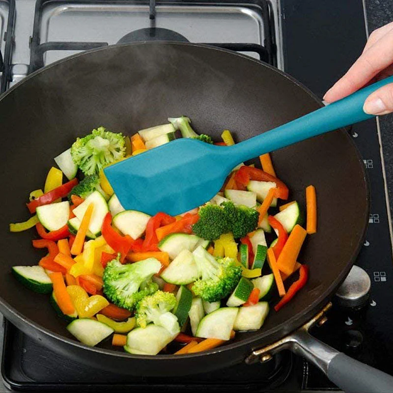 Spatula Silicone Heat Resistant mini Silicone spatula set cookware sets Silicone Baking Spatula Cooking Utensil Set