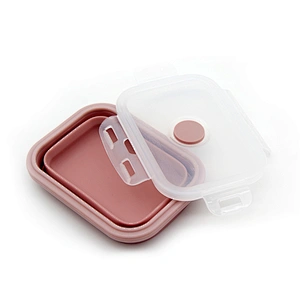 OEM Factory Amazon Ebay Supply Food Grade Material Lunch Box Silicone