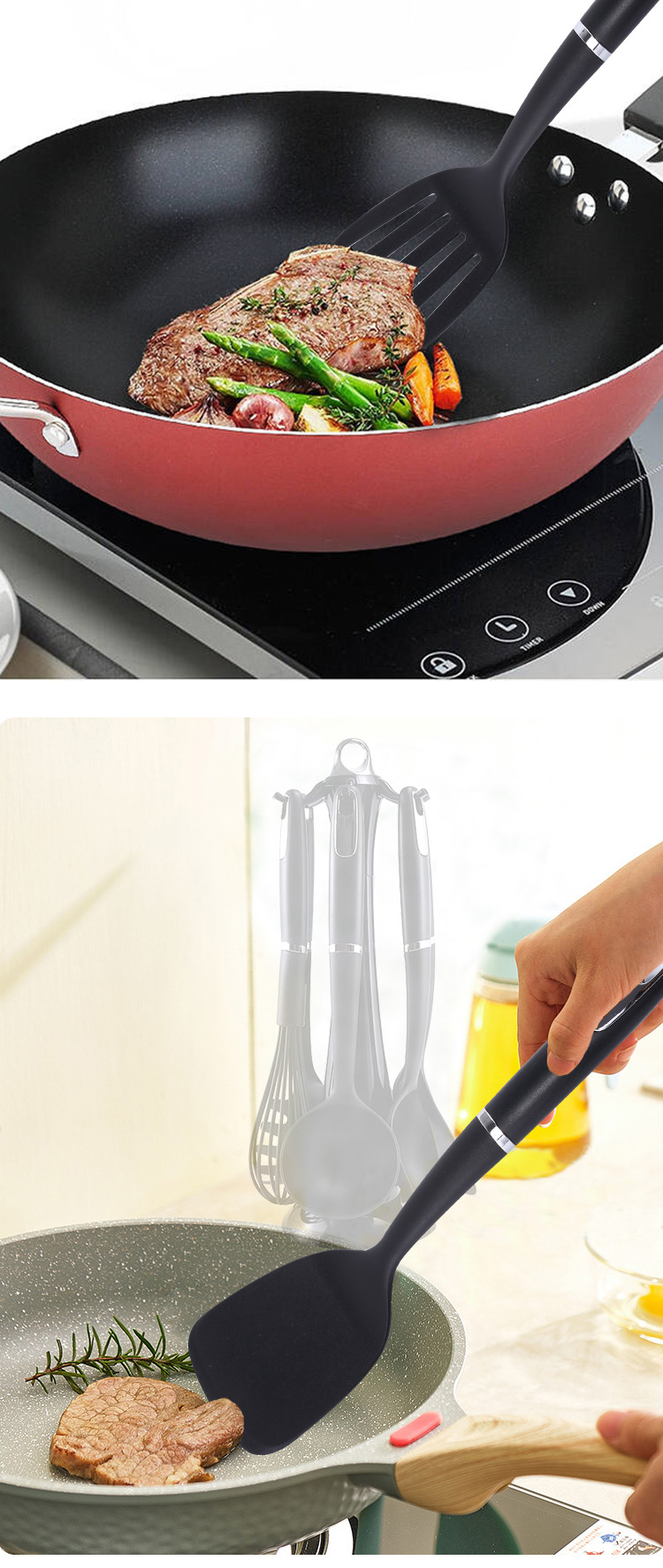 nylon cooking utensils set
