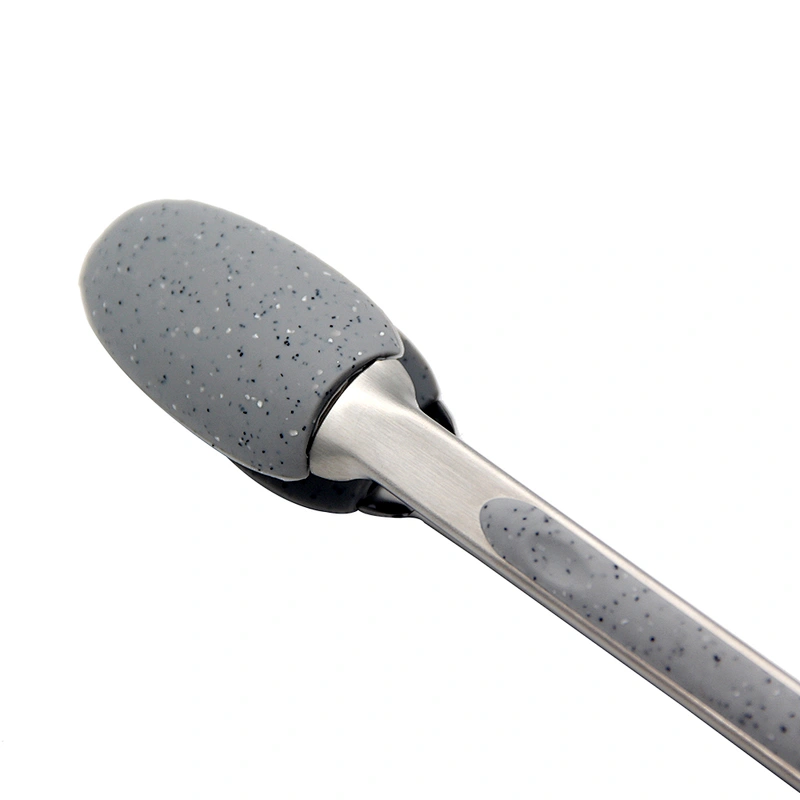 Wholesales Factory BBQ Tool Food Tong With Silicone