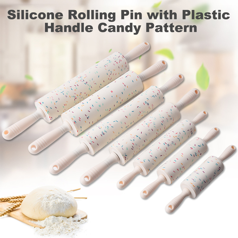 Kitchen Baking Tool DIY Silicone Rolling Pin non-stick Dough Rollers kitchen accessories Silicone Dough Roller
