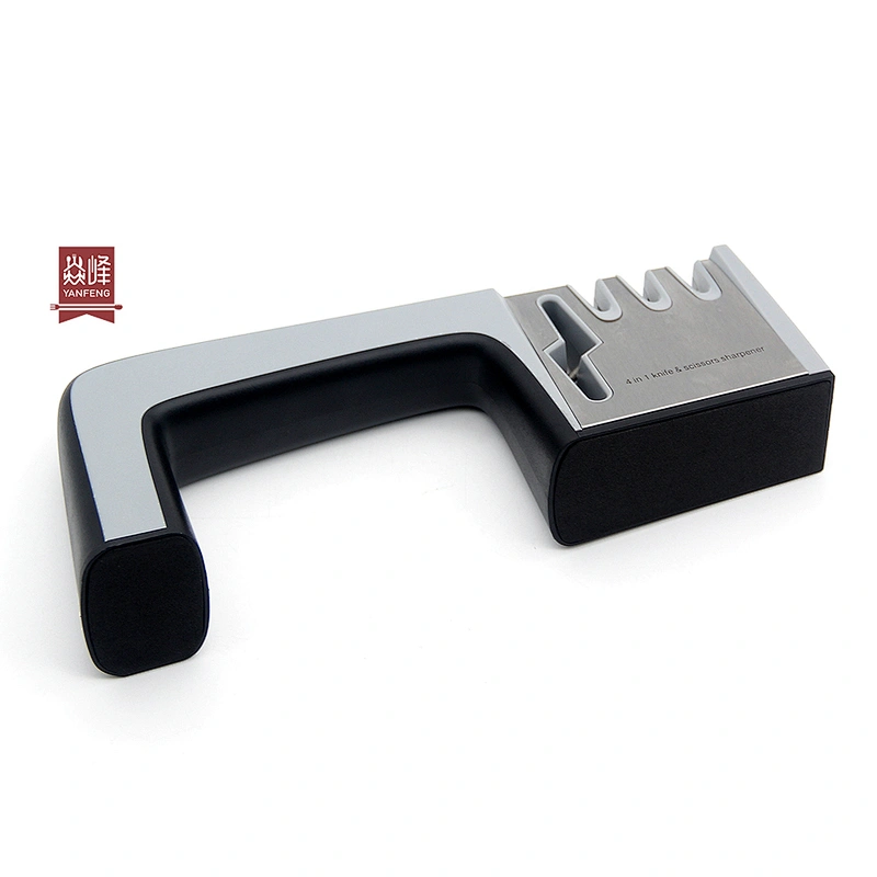New Arrival Professional Smart Kitchen Tool 4 in 1 Mini Knife Sharpener with 4 Stage