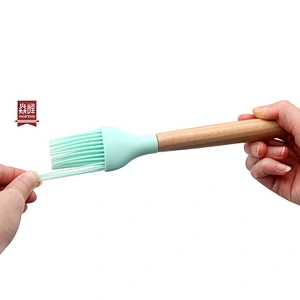 Heat Resistant Kitchen Silicone Oil Brush Silicone Pastry Basting BBQ Sauce Cooking Oil Brush Cooking Baking Scrub Brush