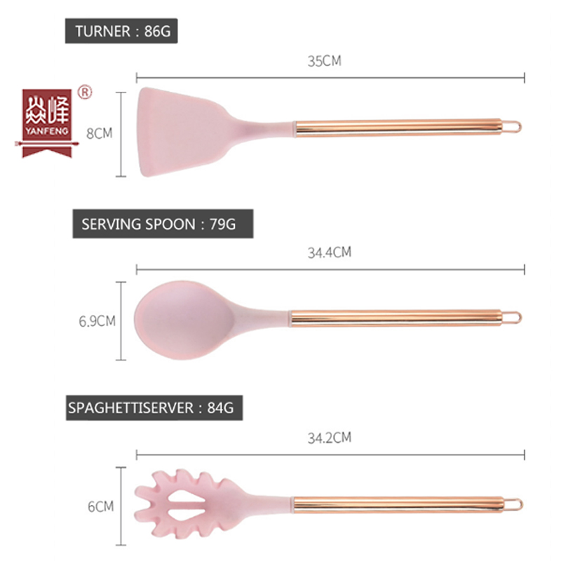 utensil set silicone