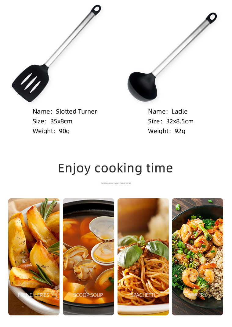 stainless steel cooking utensils