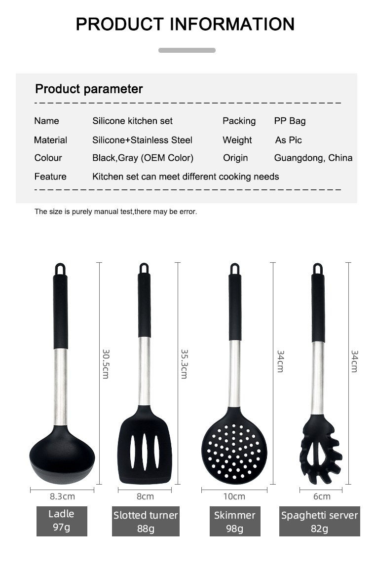 kitchen utensils set
