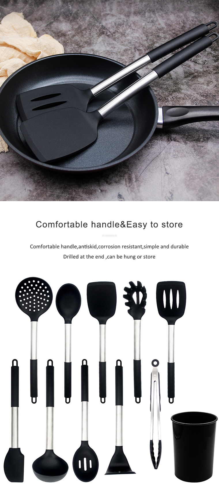 kitchen utensils set
