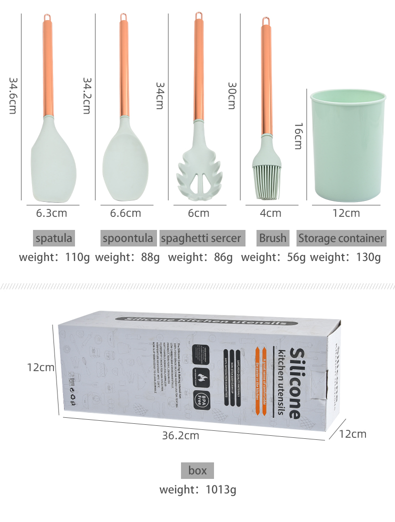 stainless steel kitchenware set