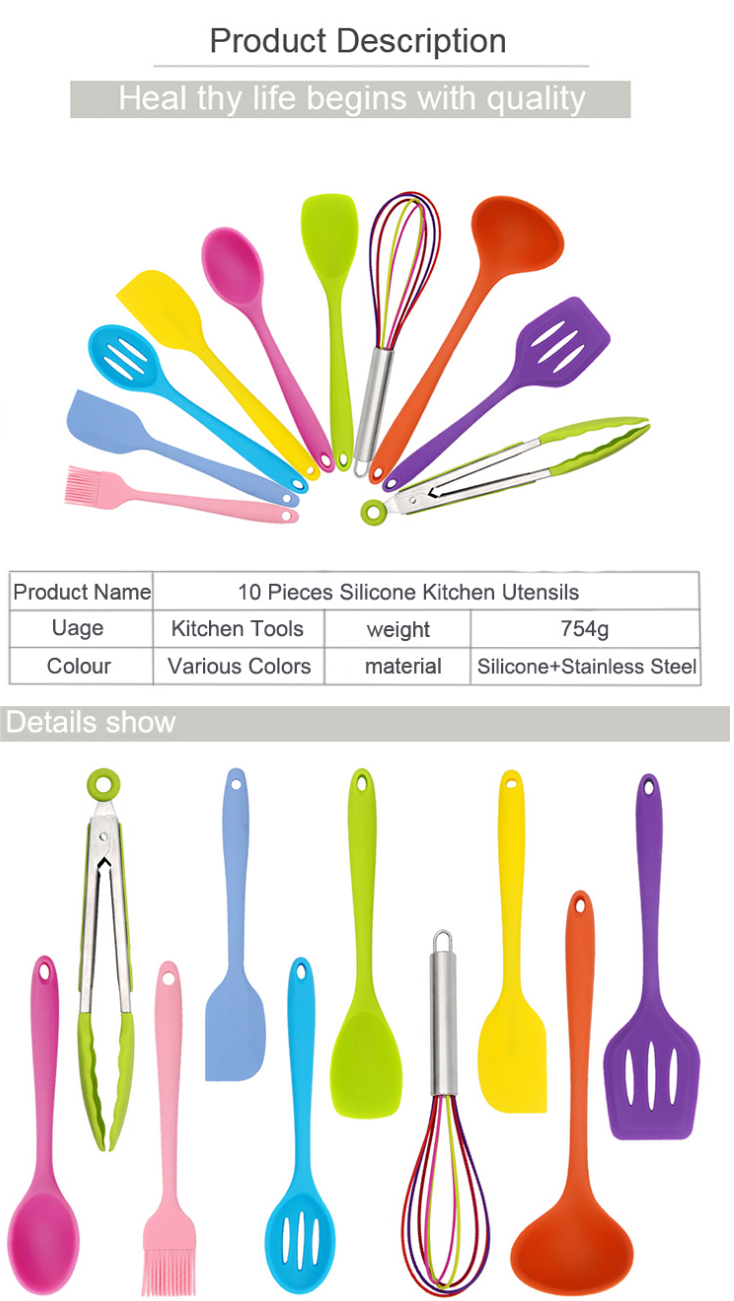 piece kitchen utensil set