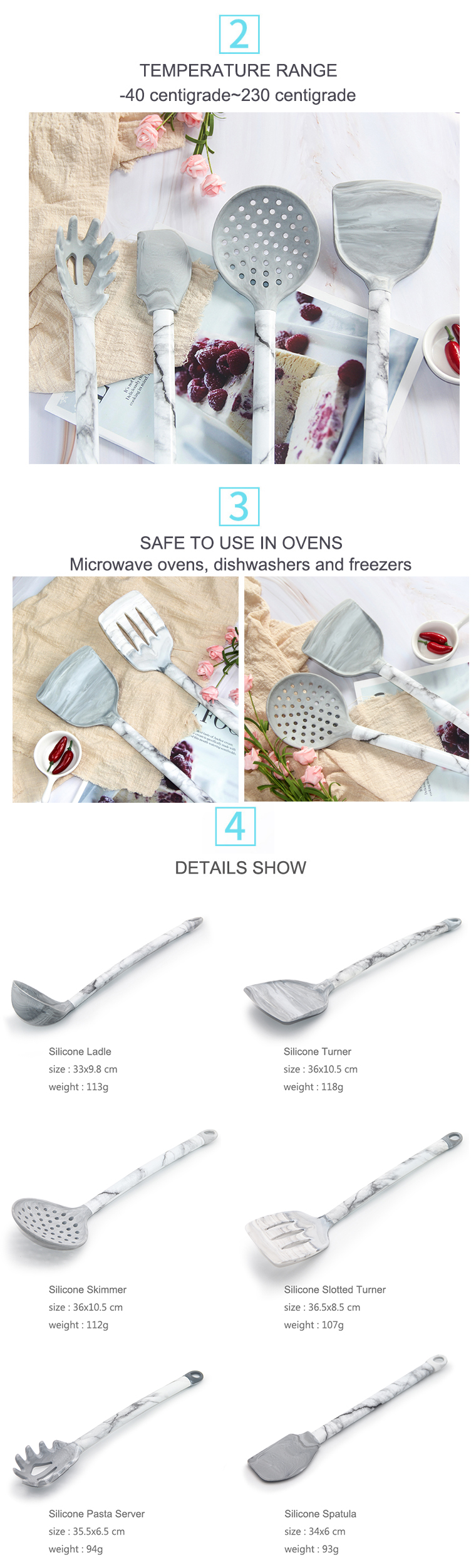 silicone head kitchen