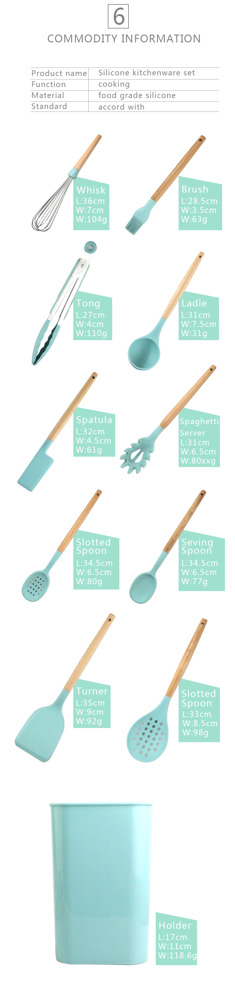 Kitchenware Cooking Utensils Set