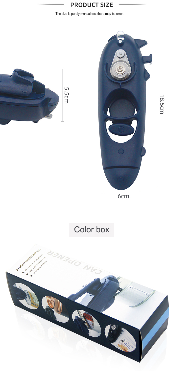 stainless steel can opener