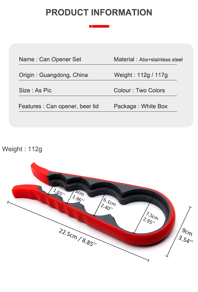 can opener kitchen tools