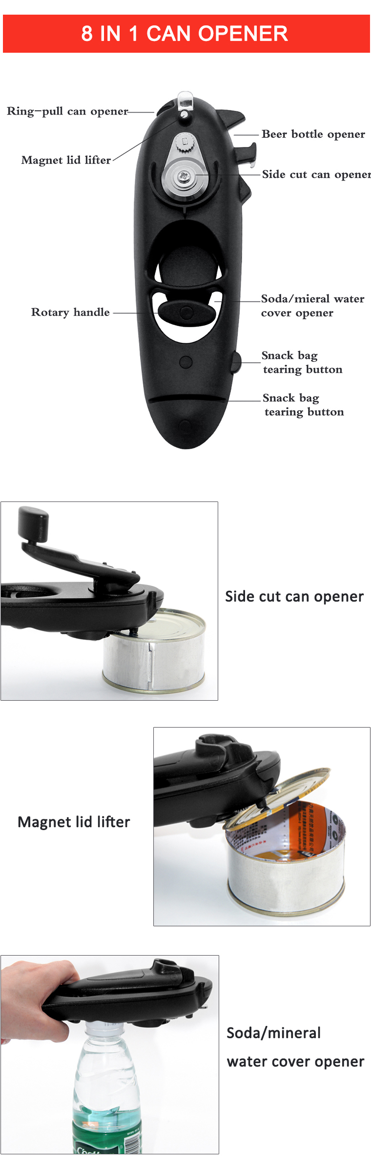 can opener kitchen tools