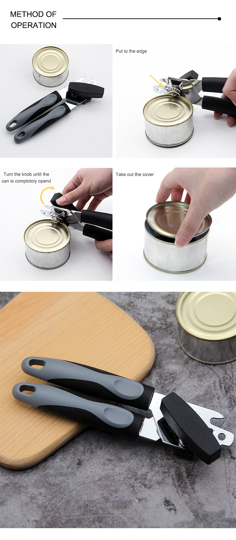 high quality can opener