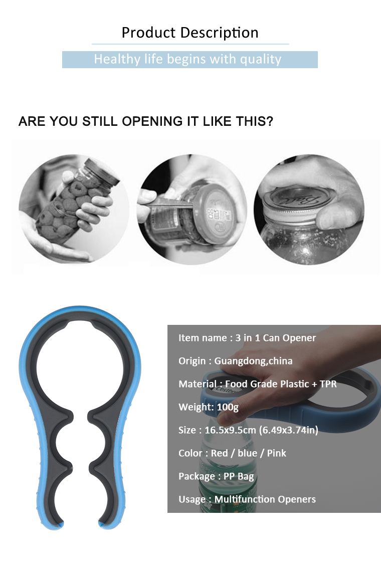 3 in 1 can opener
