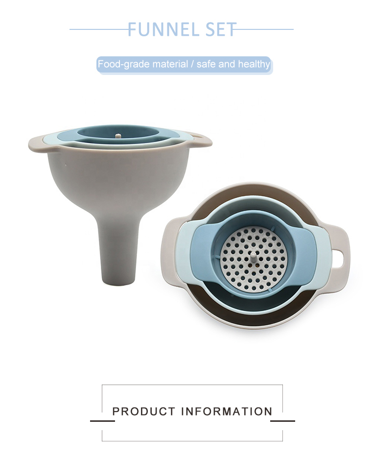strainer set 3pcs