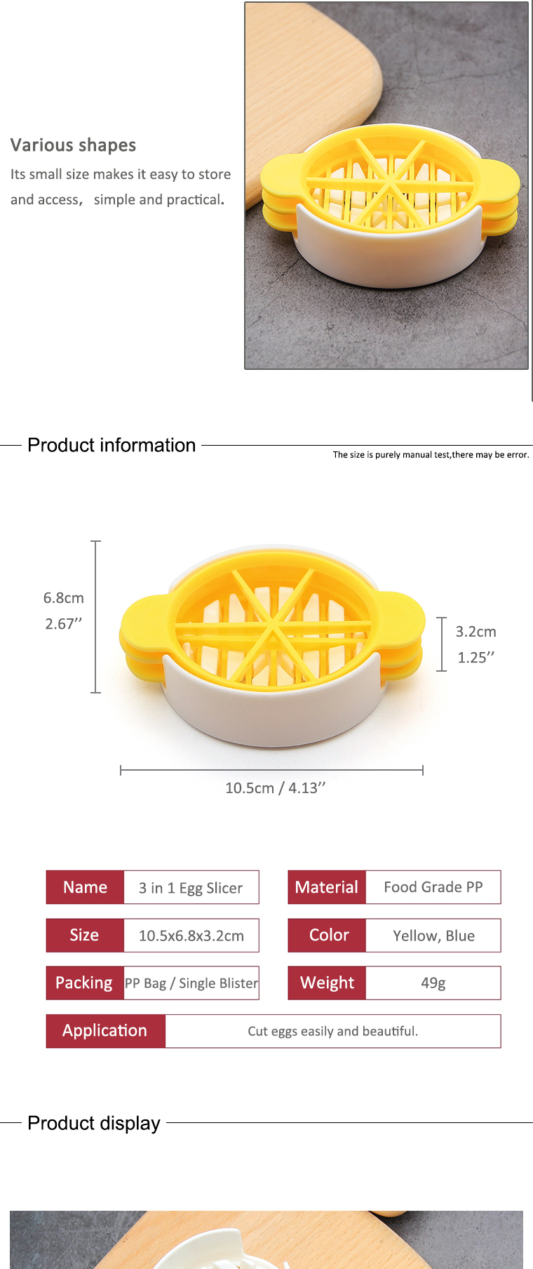 egg cutter egg slicer egg divider