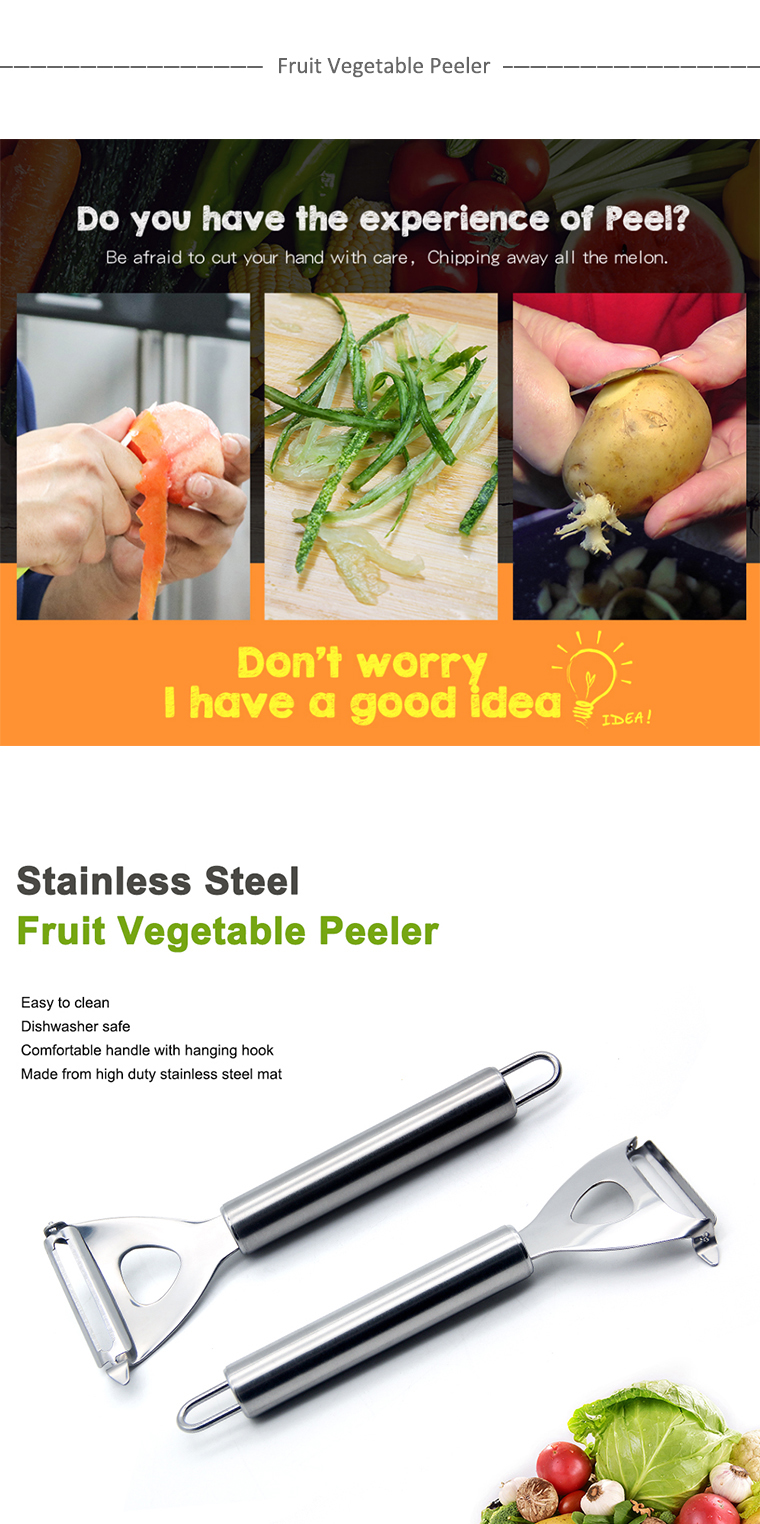 stainless steel potato peeler