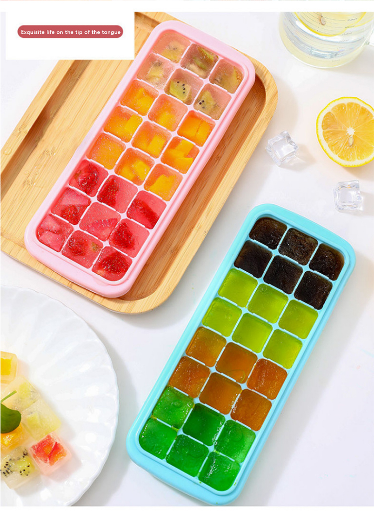 silicone ice cube tray