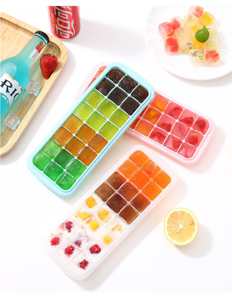 silicone ice cube tray