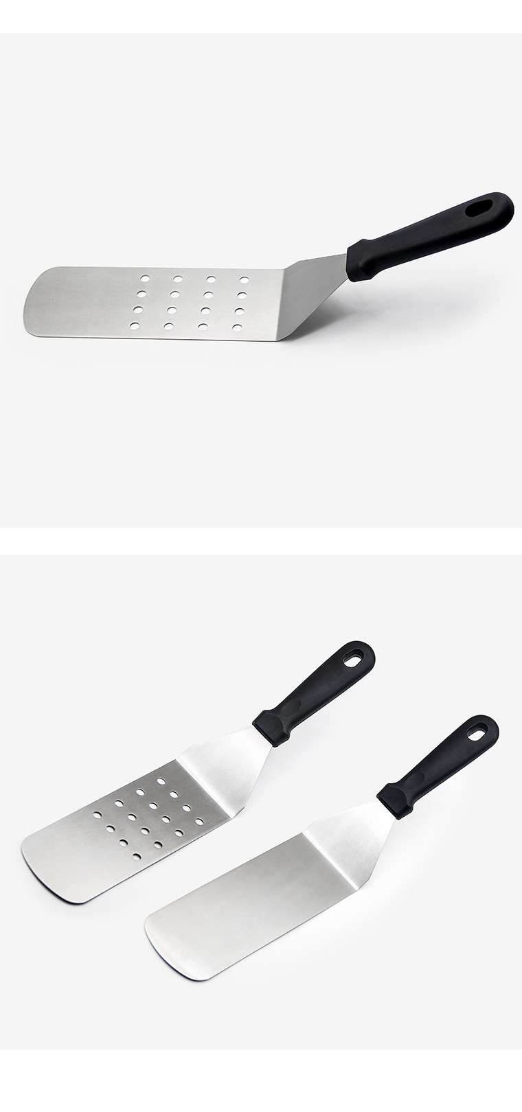 stainless steel pizza turner